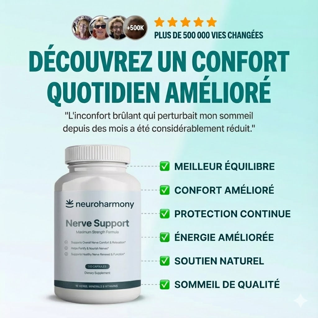 Neuroharmony – Retrouvez le confort nerveux au quotidien, naturellement